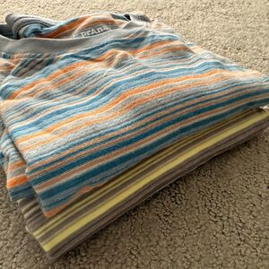 SET of TWO: Striped Prana T Shirts - Size Medium, barely worn.